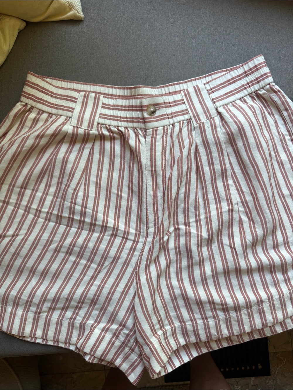 Striped Linen Women’s Shorts -Like New